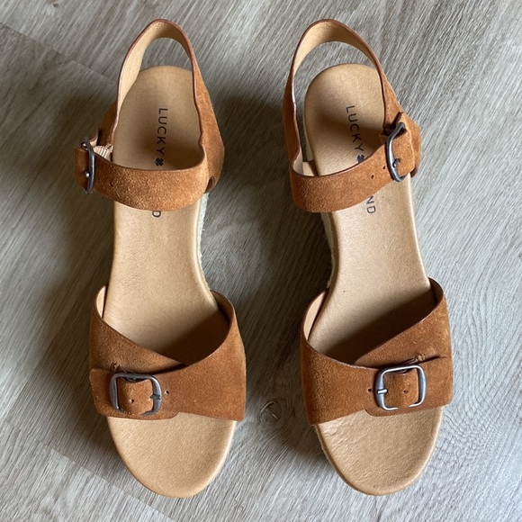 Lucky Brand Naveah Platform Sandals - Picture 2 of 14